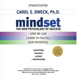 BOOK titled Mindset by Carol Dweck